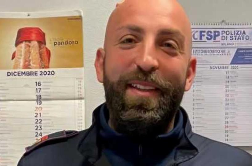 Monopoli, il poliziotto-rugbista sfida le fiamme e salva un’anziana, un bimbo disabile e la mamma