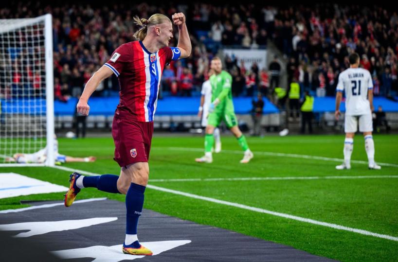 La Norvegia travolge Israele 5-0 e ipoteca il pass Mondiale
