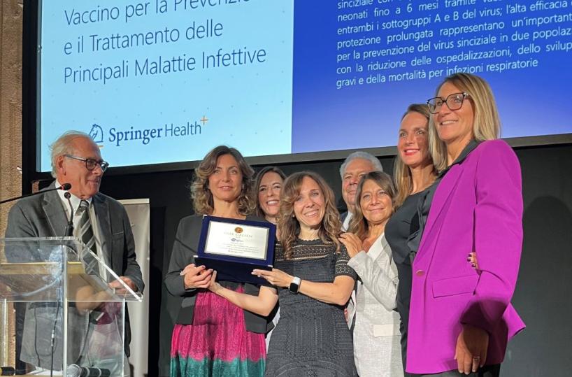 Pfizer premiata per il vaccino contro il virus respiratorio sinciziale