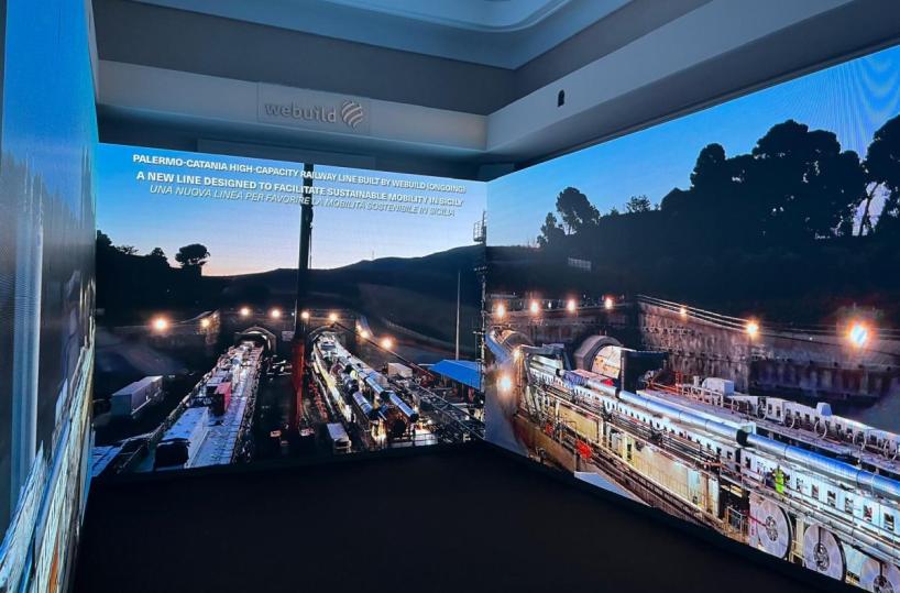 Webuild, al WEF di Palermo sala immersiva Evolutio dedicata alle infrastrutture