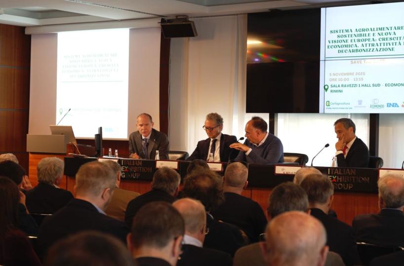 Confagricoltura, a Ecomondo le sfide per il futuro della filiera