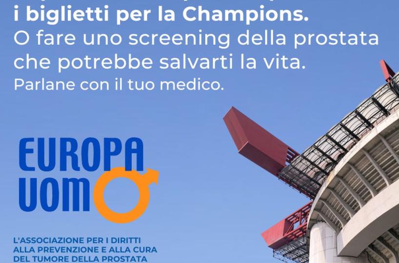 Tumore della prostata, una campagna di Europa Uomo invita a giocare d’anticipo