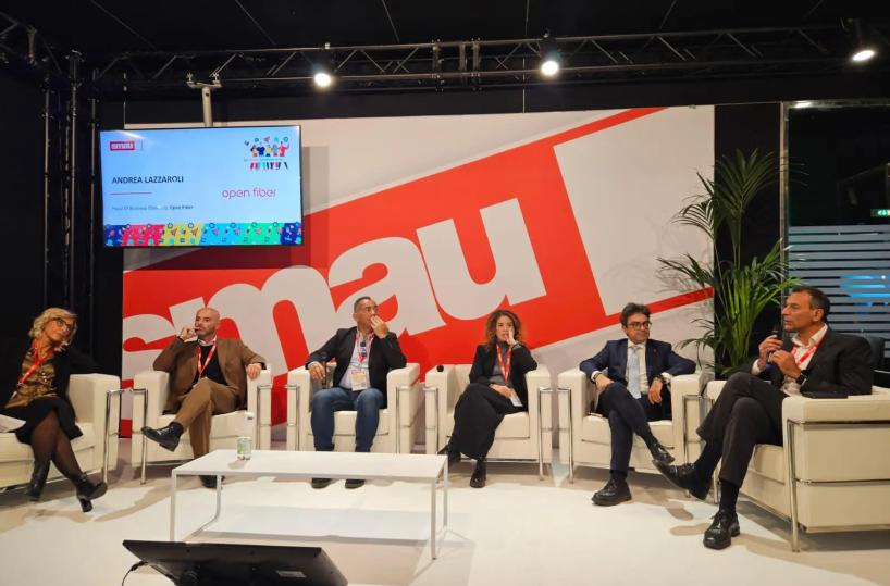 Open Fiber porta a SMAU Milano il futuro delle connessioni