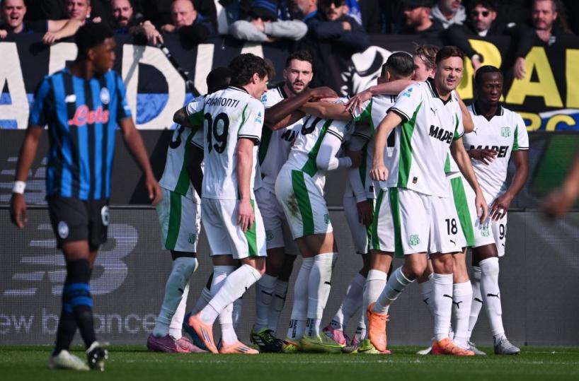 Atalanta-Sassuolo 0-3, doppietta Berardi e gol di Pinamonti