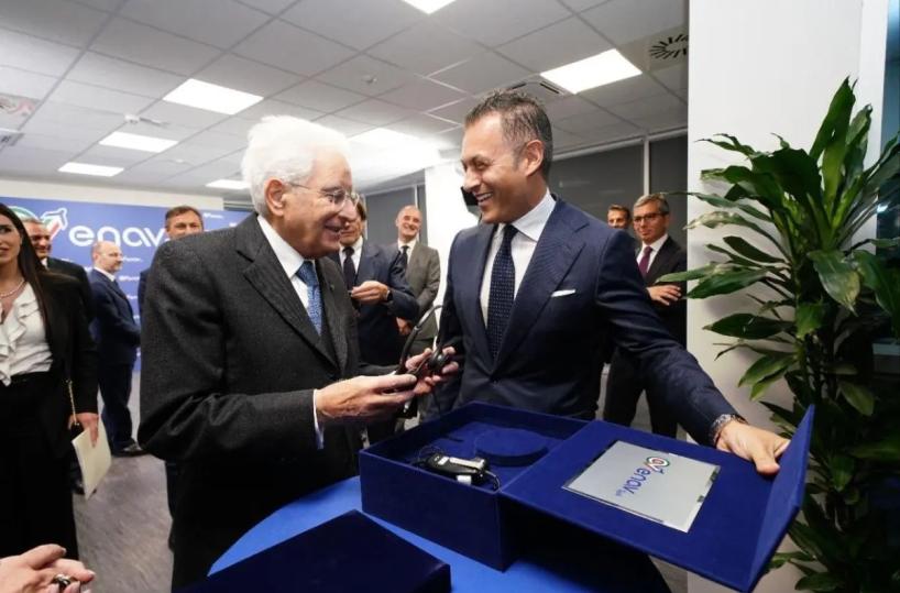 ENAV, Mattarella in visita al Centro di Controllo di Roma