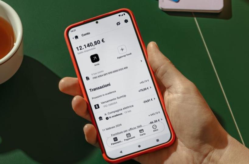 SumUp raggiunge 1 miliardo di euro di depositi sul proprio Conto Aziendale