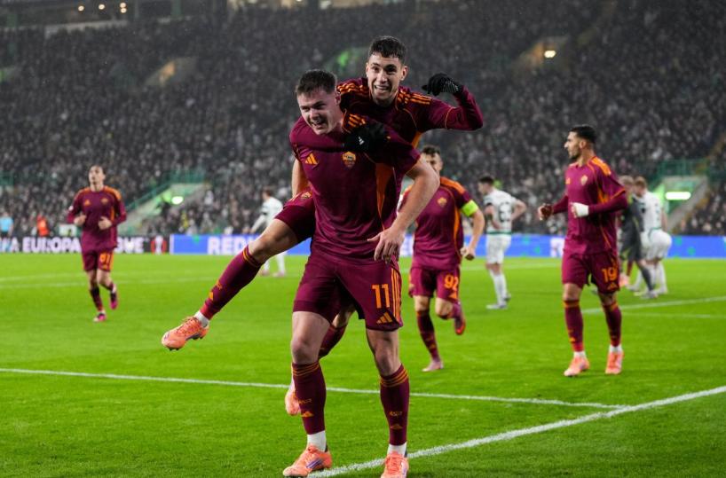 La Roma vince a Glasgow, doppietta Ferguson e 3-0 al Celtic