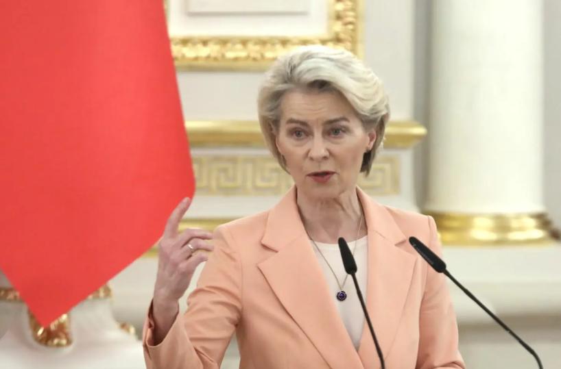 Von der Leyen &ldquo;Per l&rsquo;Ucraina serve una pace giusta e duratura&rdquo;