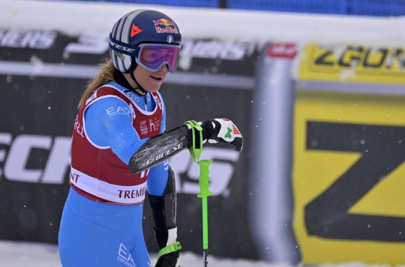 Impresa Robinson nel Super G di St.Moritz, terza Sofia Goggia
