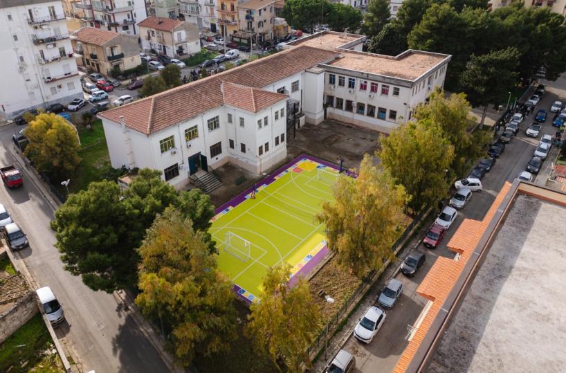 Da parcheggio a palestra per la scuola, a Carini l&rsquo;inaugurazione con Abodi