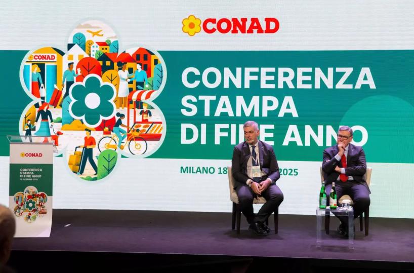 Conad chiude il 2025 in crescita, fatturato +4,4% a 21,8 miliardi di euro