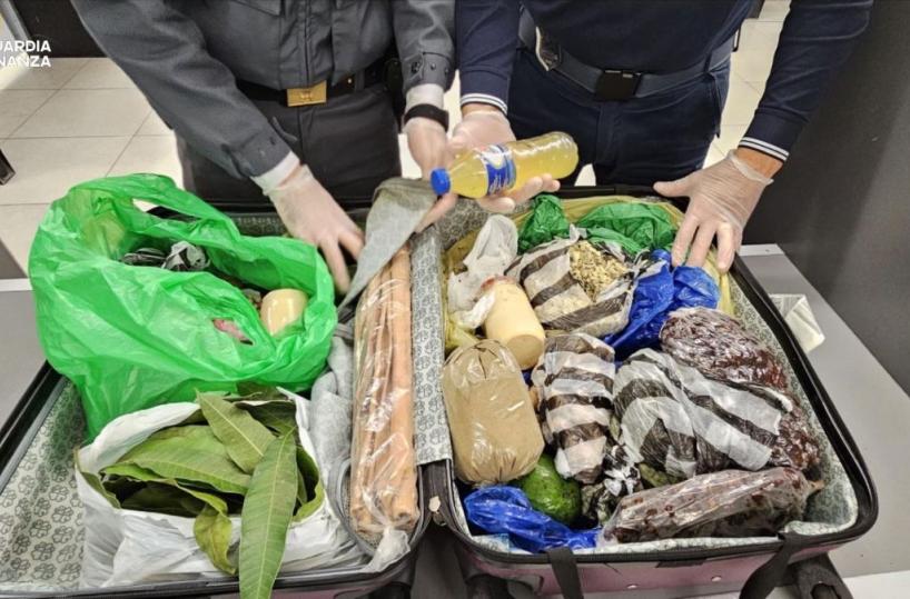Milano, a Linate sequestrate 6,5 tonnellate di alimenti non sicuri