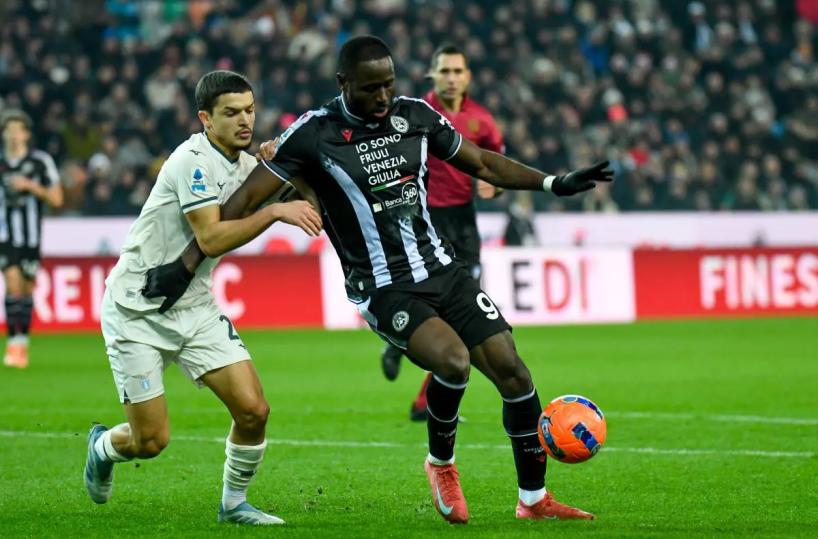 Davis nega alla Lazio la vittoria al 95&prime;, 1-1 contro l&rsquo;Udinese