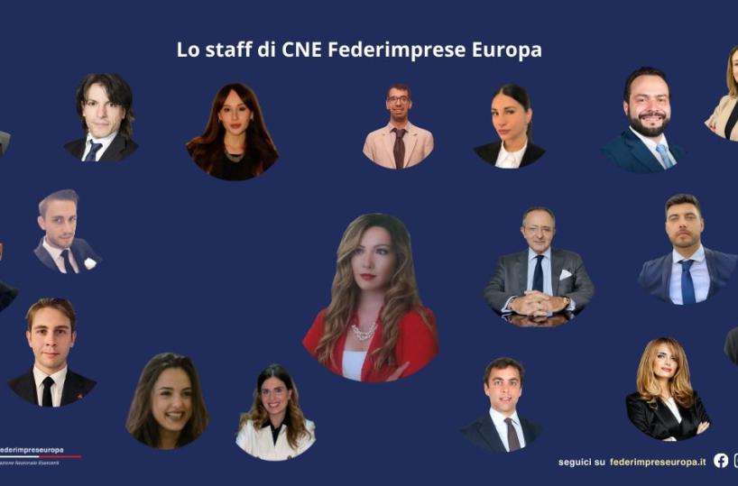 Nuovo organigramma istituzionale per CNE-Federimpreseuropa, governance rafforzata