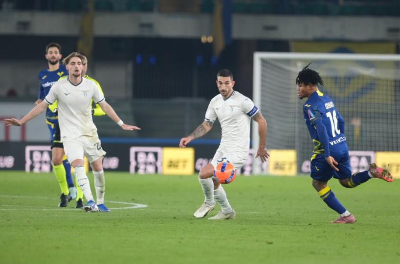 Verona-Lazio 0-1, al Bentegodi decide l&rsquo;autorete di Nelsson