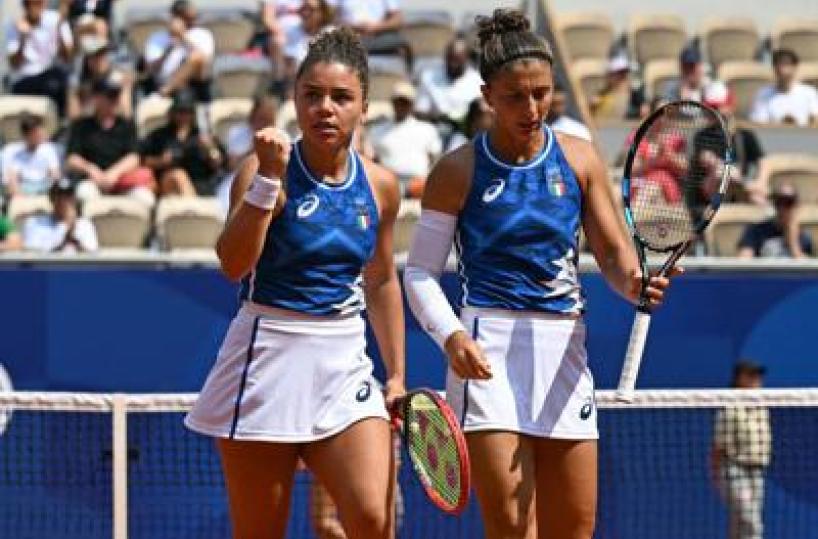 Olimpiadi, Sara Errani e Jasmine Paolini medaglia d’oro nel doppio femminile 