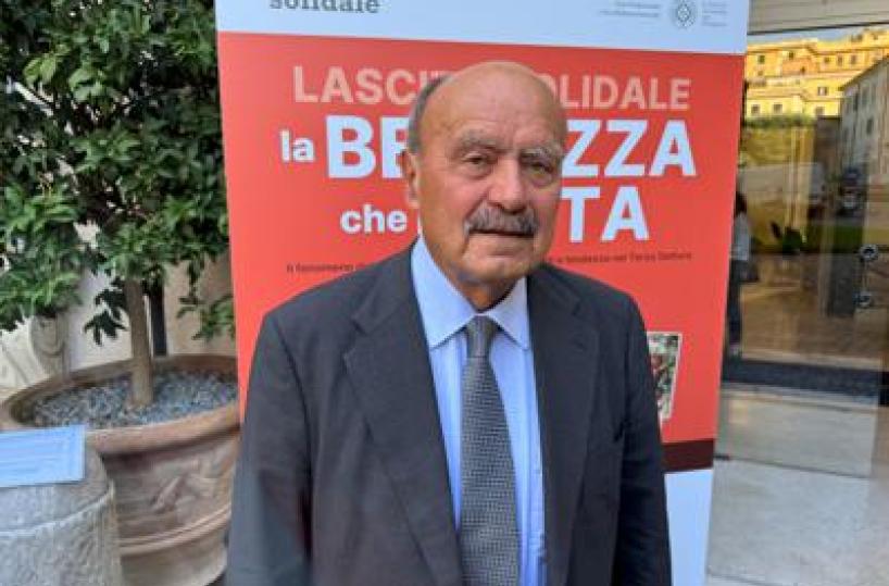 Solidarietà, Bartoli: "In quattro anni si è registrato un incremento dei lasciti solidali"