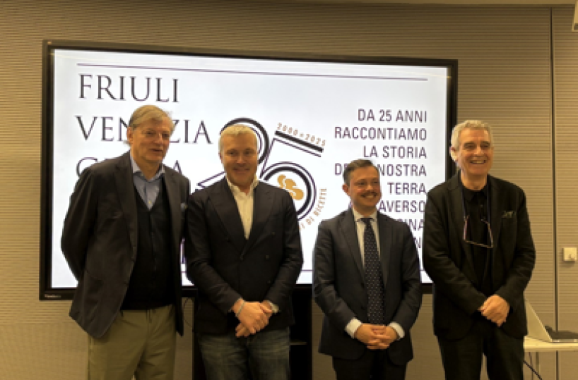 Food, 25 anni di Fvg Via dei Sapori: il presidente Filiputti, "Insieme per il racconto del territorio"