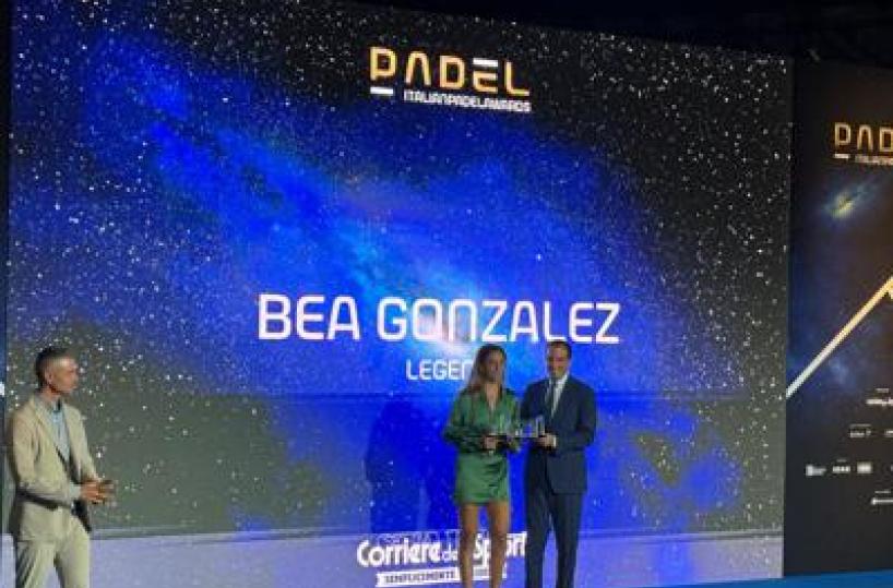 Italian Padel Awards, la notte delle stelle allo stadio Olimpico con Bea Gonzalez