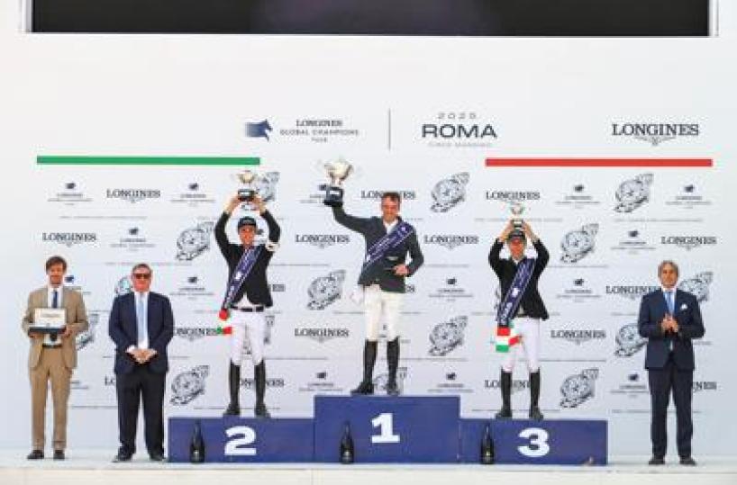 L'olandese Smolders trionfa al Global Champions Tour di Roma
