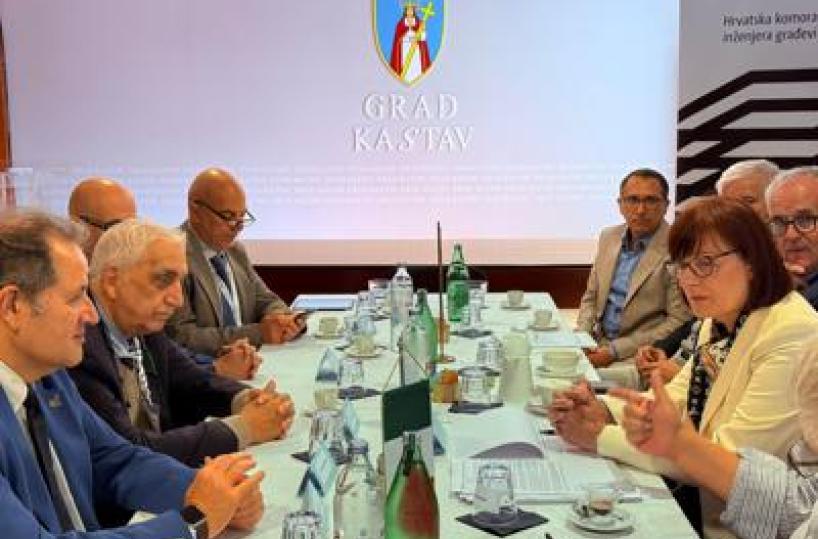 Professioni, Cni incontra la Camera croata degli ingegneri civili