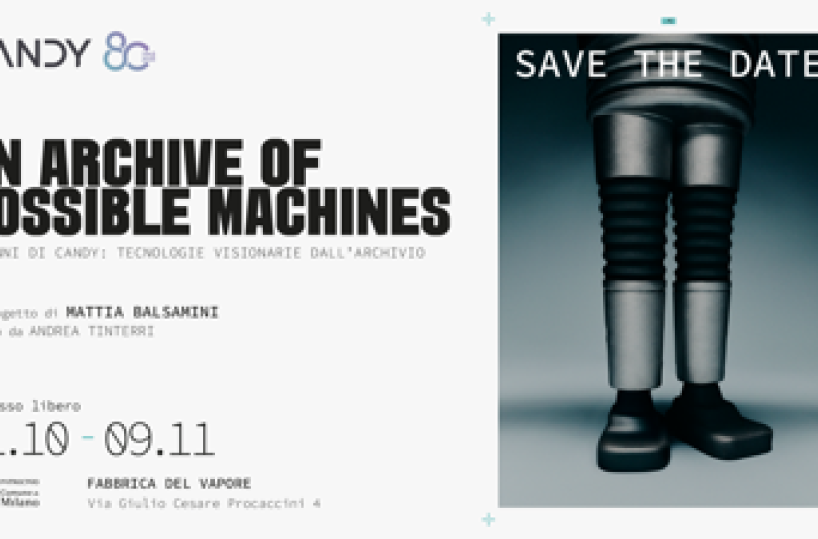 'An Archive of Possible Machines - 80 anni di Candy: tecnologie visionarie dall’archivio' in mostra a Milano