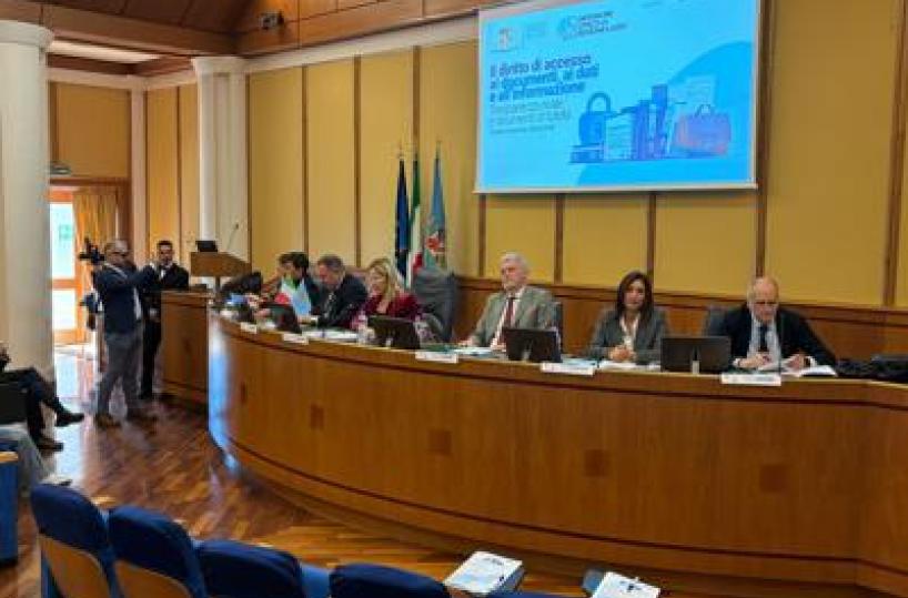 Lazio, trasparenza e accesso ai documenti, incontro nella Sala Mechelli del Consiglio Regionale