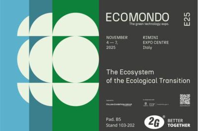 2G Italia a Ecomondo, cogenerazione motore della transizione