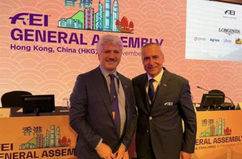 Segretario generale Fise Perillo eletto nel Board Federazione Equestre Internazionale
