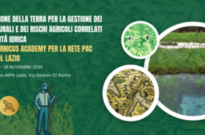 Ismea Copernicus Academy, al via Open school Lazio su osservazione Terra