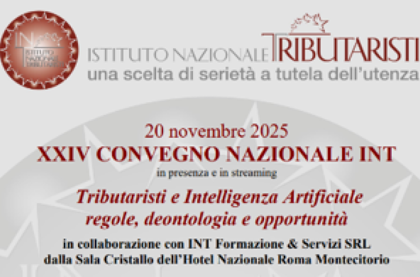 Al via XXIV Convegno nazionale Int, al centro Ia e deontologia
