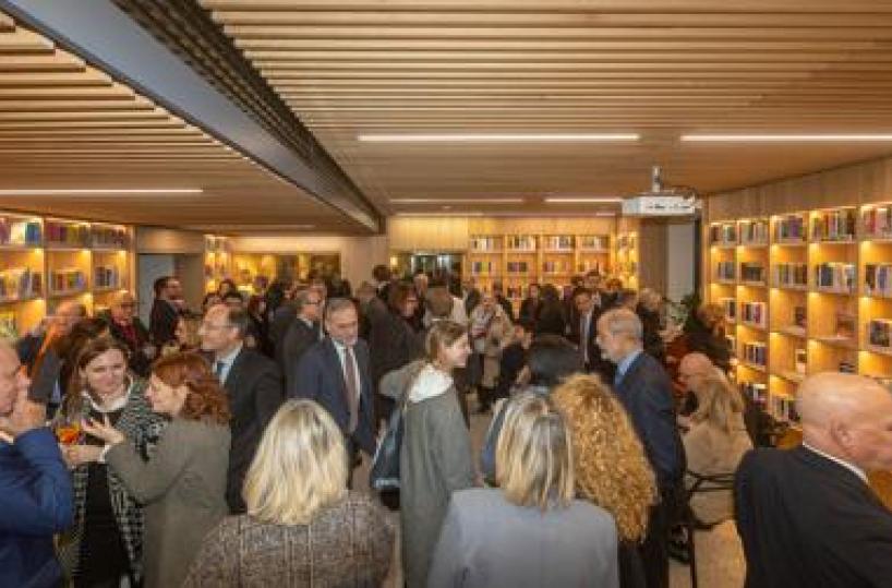 Bracco inaugura a Lambrate nuova sede Biblioteca aziendale