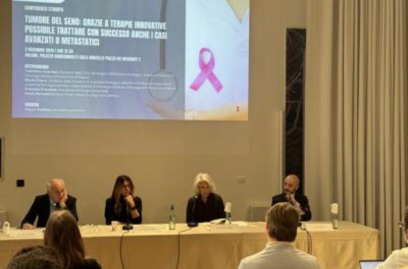 Cancro seno metastatico, Guarneri (Iov): "Inibitore Akt e terapia ormonale migliorano controllo"