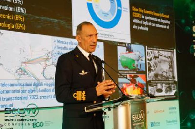Berutti Bergotto (Marina Militare): "Nostre infrastrutture subacquee esposte"