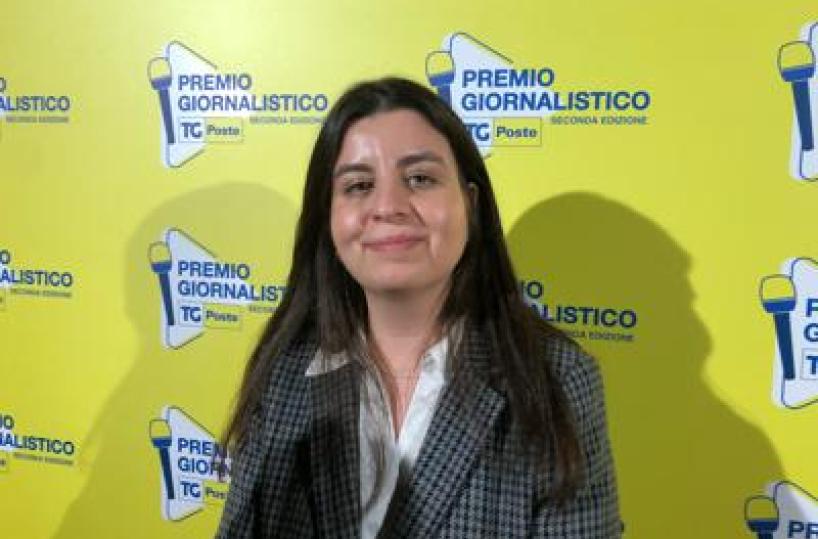 Bianca Michelangeli vince seconda edizione del premio giornalistico Tg Poste