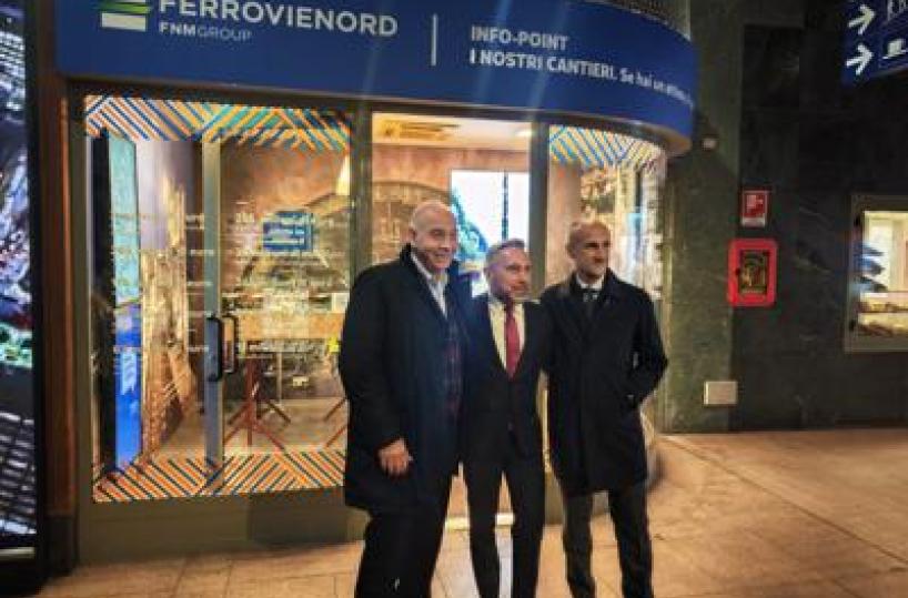 Trasporti, Gibelli (Fnm): "Info point cantieri filo diretto con utenti"