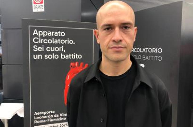'Apparato circolatorio', presentata all'Aeroporto di Fiumicino l'opera dello scultore Jago
