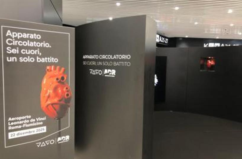 Adr, Jago: "Nella mia opera a Fiumicino il battito che ci collega tutti"