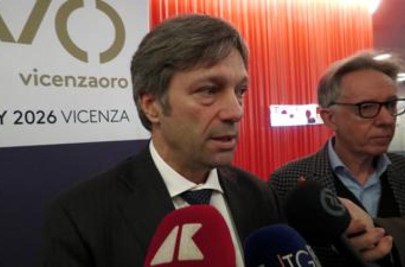 VicenzaOro 2026, Zoppas (Ice): "Comparto orafo +120% tra 2019-2024"