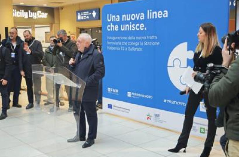 Ferrovie, T2 Malpensa &ndash; Gallarate: inaugurata la nuova tratta