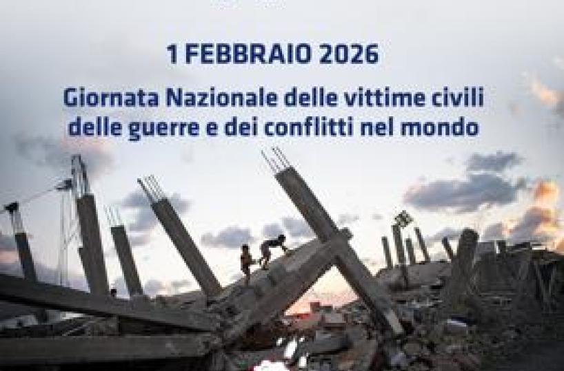 Anvcg e Anci, l&rsquo;Italia si illumina di blu per chiedere stop alle bombe sui civili