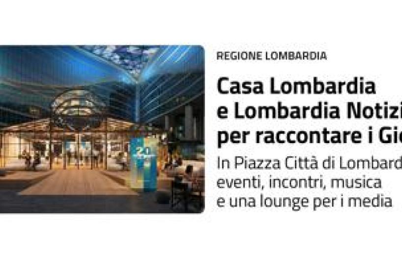 Milano Cortina, in piazza Regione arriva 'Casa Lombardia' per raccontare le Olimpiadi