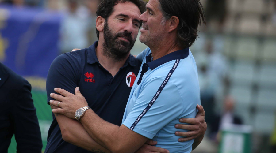 Modena-Bari, Caserta a testa bassa: «In gara fino al 2-0 ma non si molla mai»