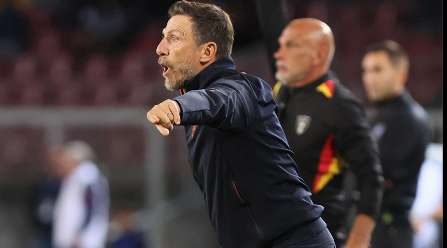 Mister Di Francesco alza la guardia: «Lecce, ora voglio continuità»