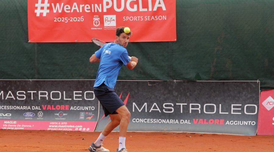 Circolo Tennis Maglie, esordio amaro in A2: il Tc Pistoia passa al termine di match combattuti