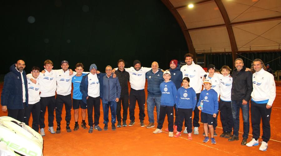 Tennis, Maglie resta in A2 con una prova di forza