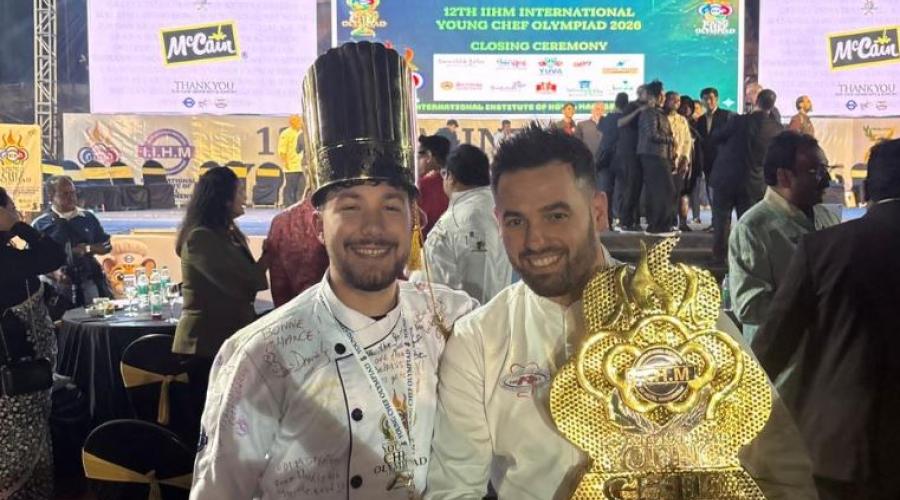 Monteduro-Cuedari, trionfo per il mentore salentino e lo chef albanese al Young Chef Olympiad 2026