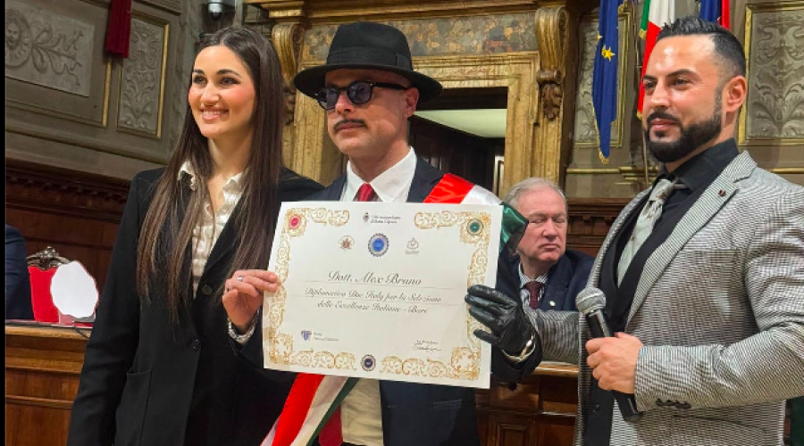 Monopoli, il diplomatico della carne premiato a Palazzo Valentini