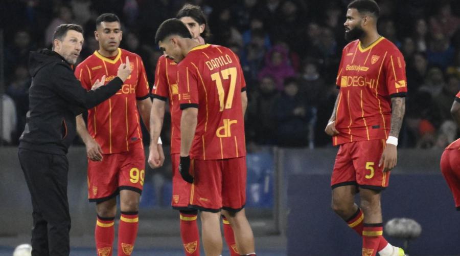 Il Lecce all'esame Bologna: serve un&rsquo;&laquo;impennata&raquo;