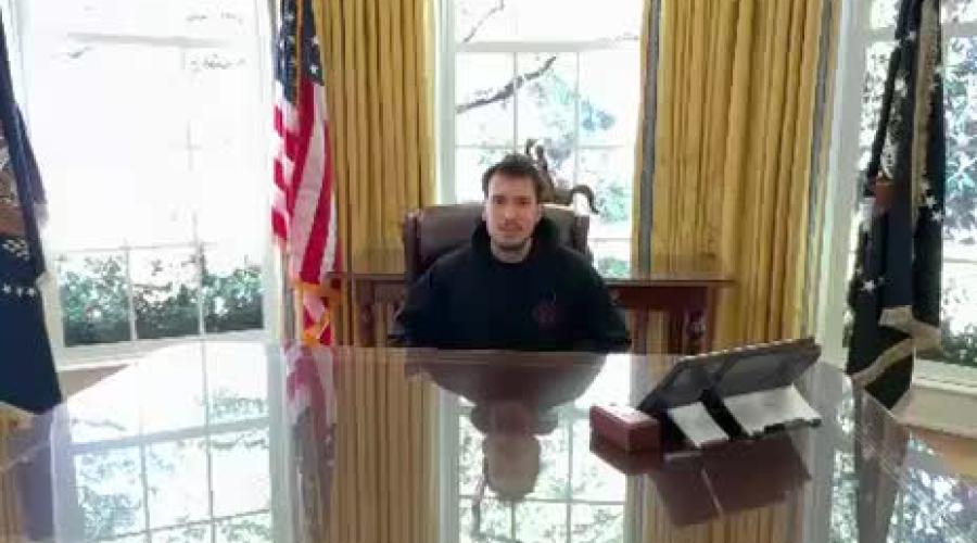 Canosa-Bisceglie, il derby in diretta... dalla Casa Bianca: la passione di un tifoso vola nello Studio Ovale